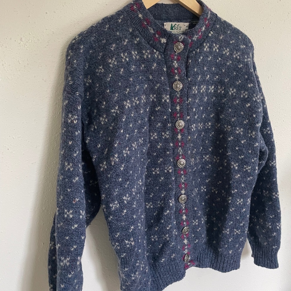 Vintage REI Wool Sweater size large